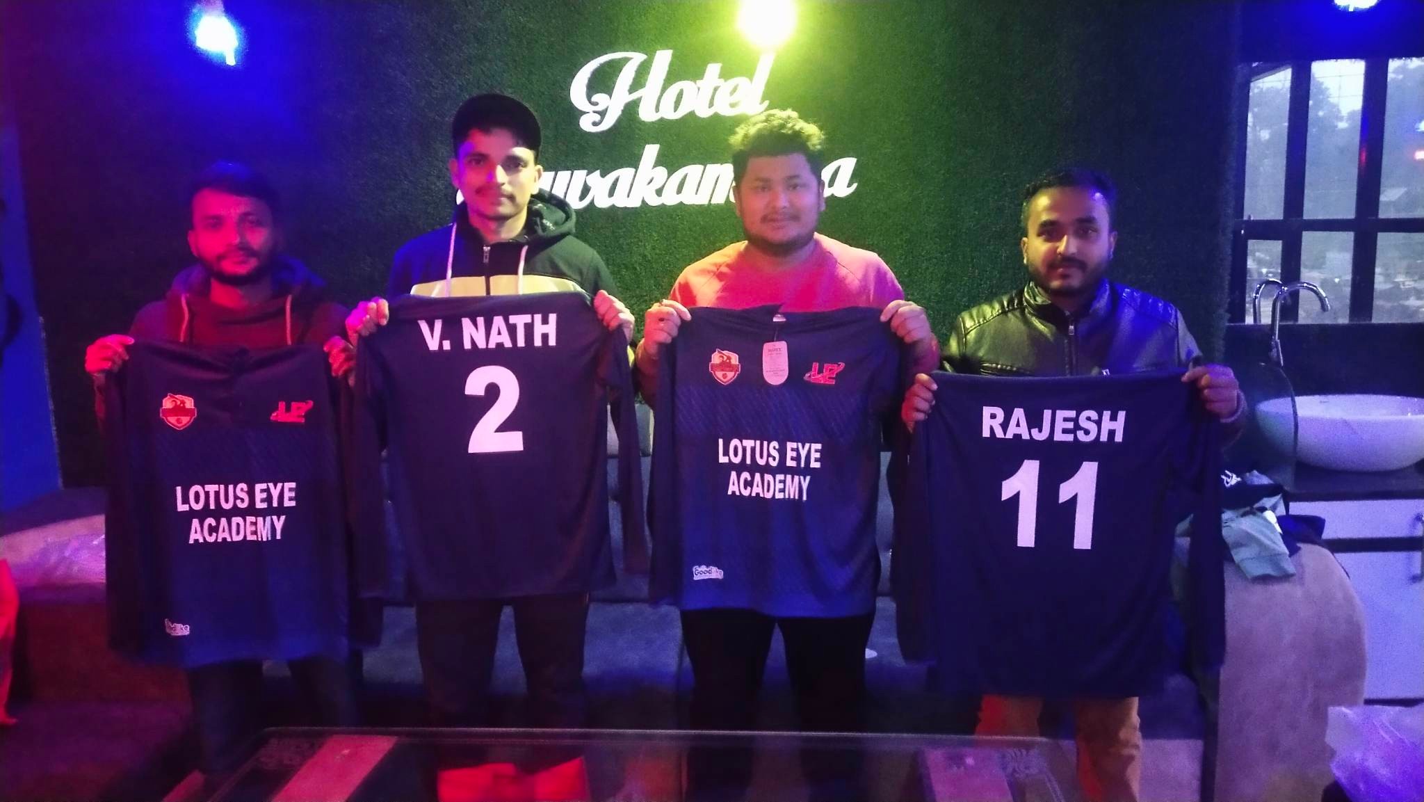 अत्तरियाको लोटस आई बिधालयले जर्सी सार्वजनिक गर्‍यो